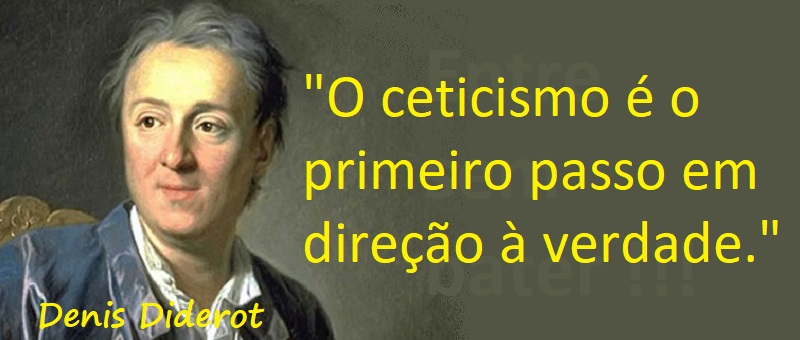 Entre Sem Bater - Denis Diderot - O Primeiro Passo