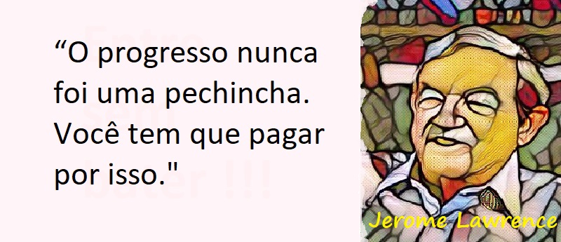 Entre Sem Bater - Jerome Lawrence - Uma Pechincha