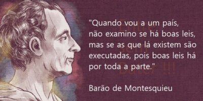Entre Sem Bater - Montesquieu - As Boas Leis