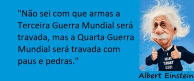 Entre Sem Bater - Albert Einstein - As Armas Modernas