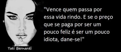 Entre Sem Bater - Tati Bernardi - O Idiota Feliz