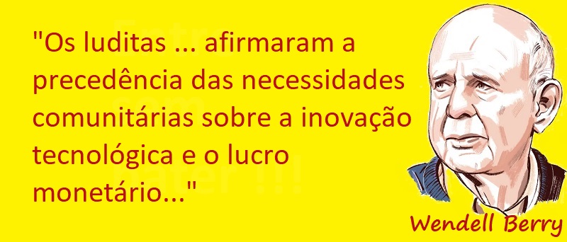Entre Sem Bater - Wendell Berry - O Ludismo no Século XXI