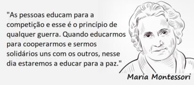 Entre Sem Bater - Maria Montessori - Educar para a Paz