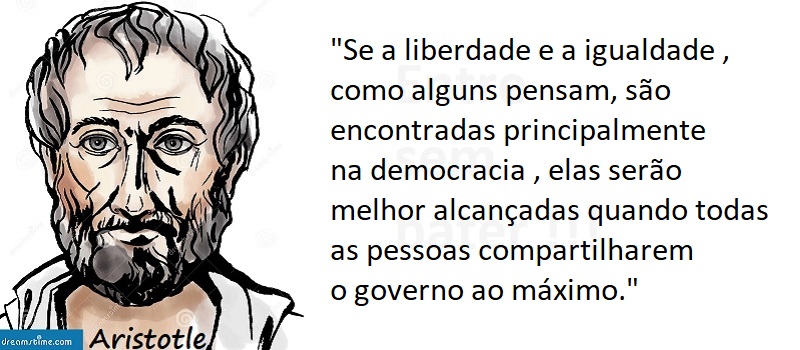 Entre Sem Bater - Aristóteles - A Democracia