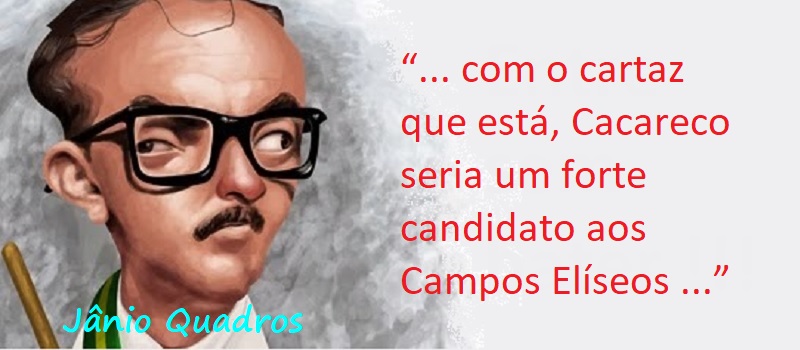 Entre Sem Bater - Janio Quadros = Eleições 2024 - Cacareco