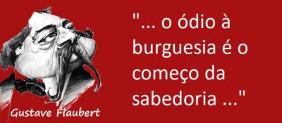 Entre Sem Bater - Gustave Flaubert - A Burguesia