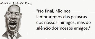 Entre Sem Bater - Luther King - O Silêncio dos Amigos