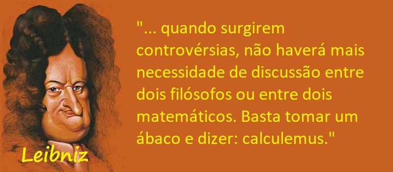 Entre Sem Bater - Leibniz - Calculemus