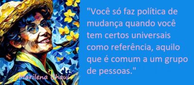 Entre Sem Bater - Marilena Chauí - Fragmentação Social