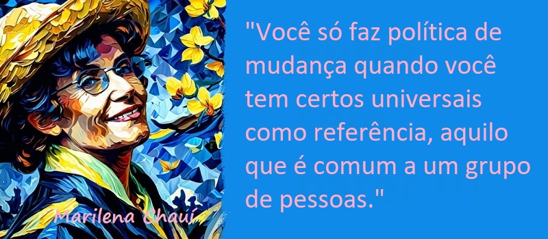 Entre Sem Bater - Marilena Chauí - Fragmentação Social